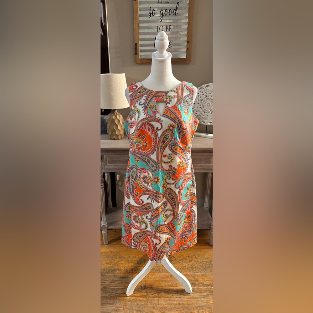Anne Klein Paisley Shift Dress